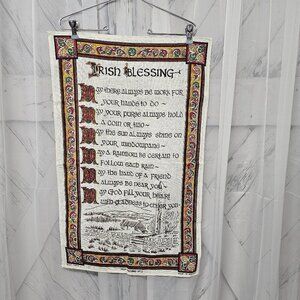 Ulster Weavers Irish Blessings Linen Tea Towel Celtic Wall Hanging